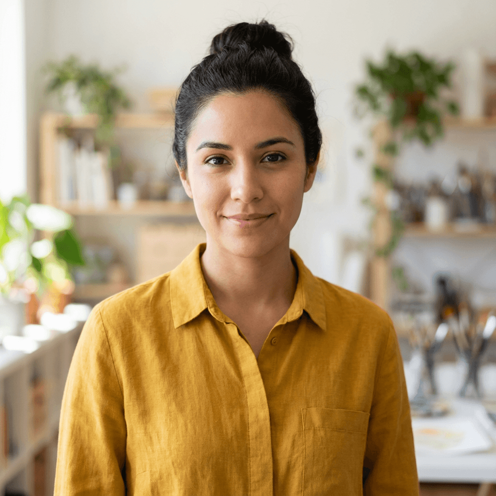 Emily Rodriguez, female practice manager in her late 30s, professional headshot